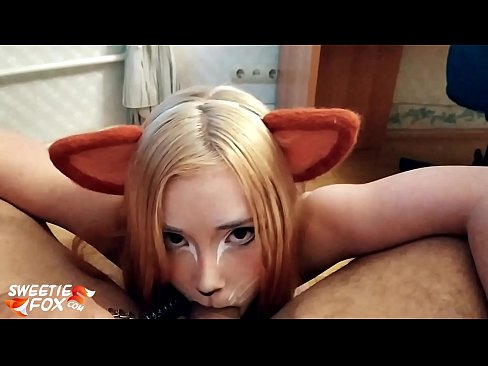 ❤️ Kitsune ngulu kontol lan cum ing dheweke tutuk ️ Porno ing jv.nicepornphotos.ru ❌❤